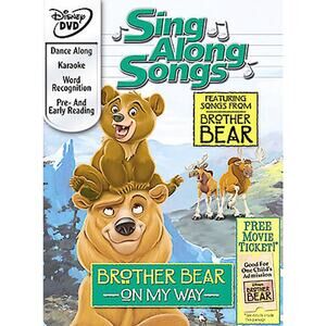 Sing-Along Songs: Brother Bear - On My Way (DVD, 2003)